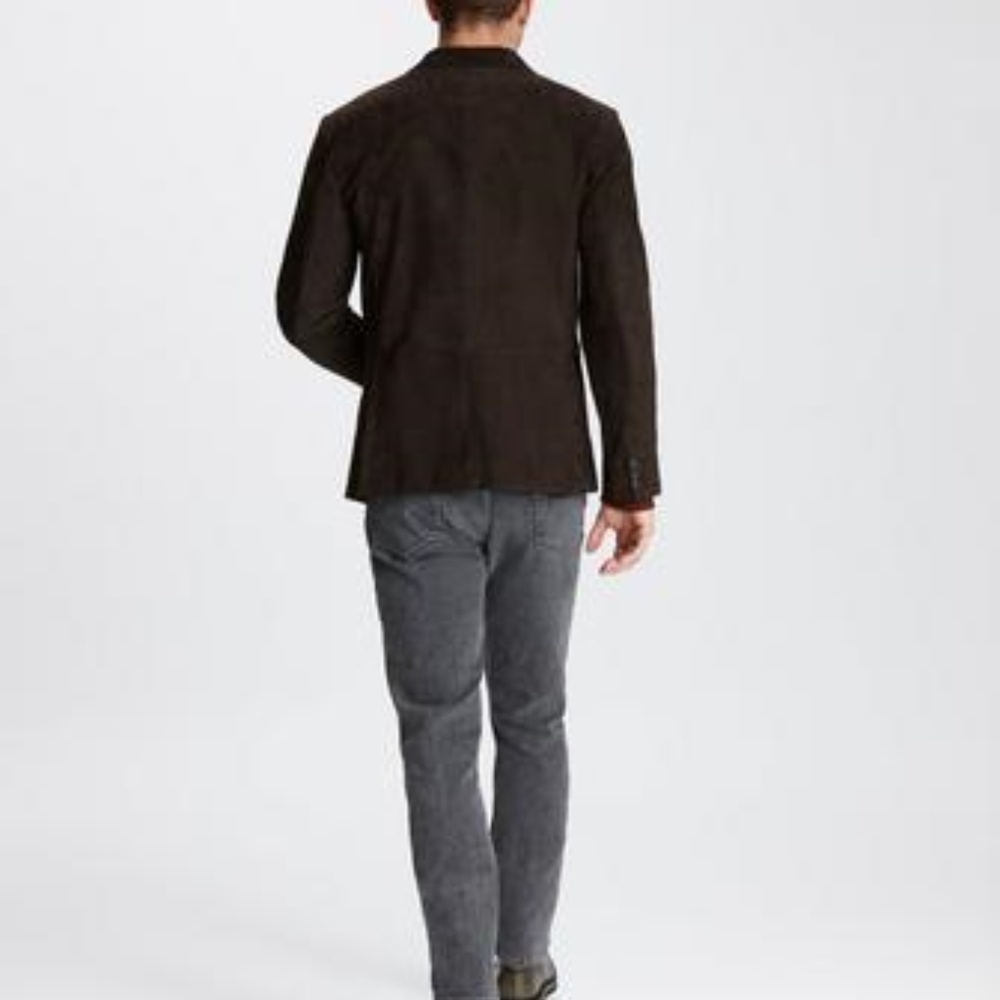 John Varvatos Mens Calfskin Jacket